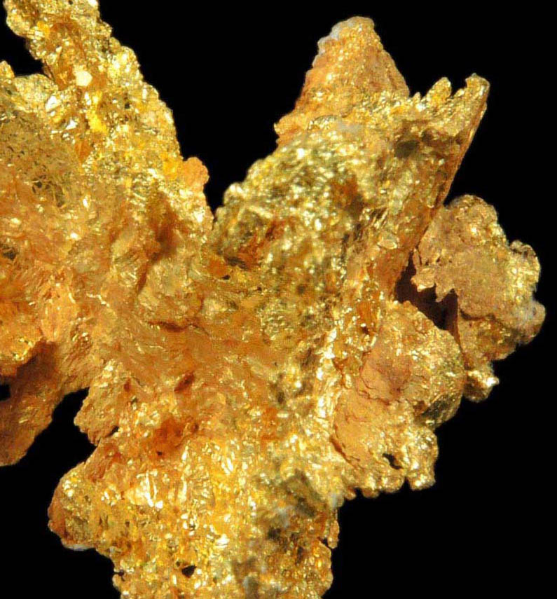 Gold from Coulterville-Mariposa region, Mother Lode Belt, Mariposa County, California