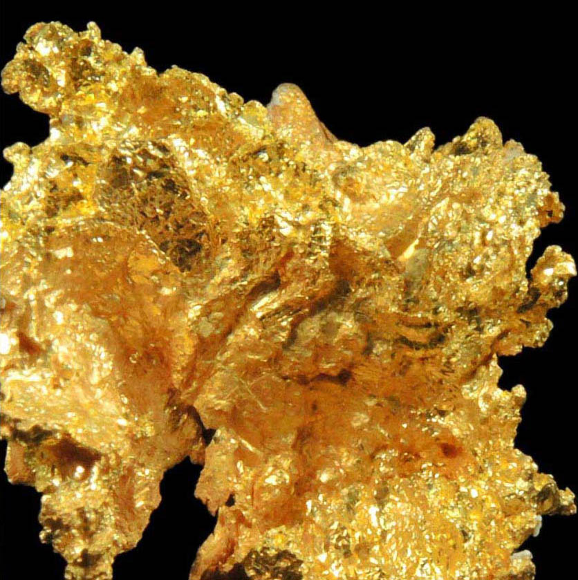 Gold from Coulterville-Mariposa region, Mother Lode Belt, Mariposa County, California