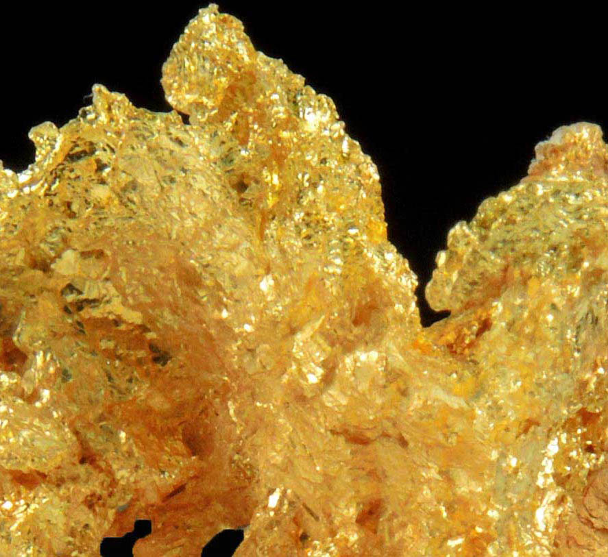 Gold from Coulterville-Mariposa region, Mother Lode Belt, Mariposa County, California