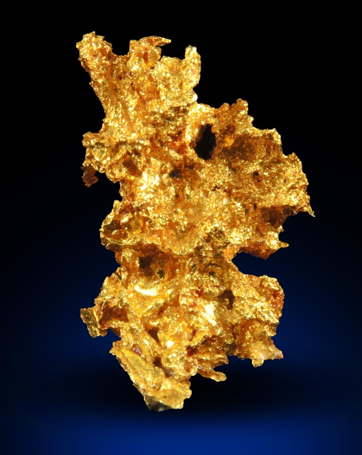 Gold from Harvard Mine, Jamestown District, Tuolumne County, California