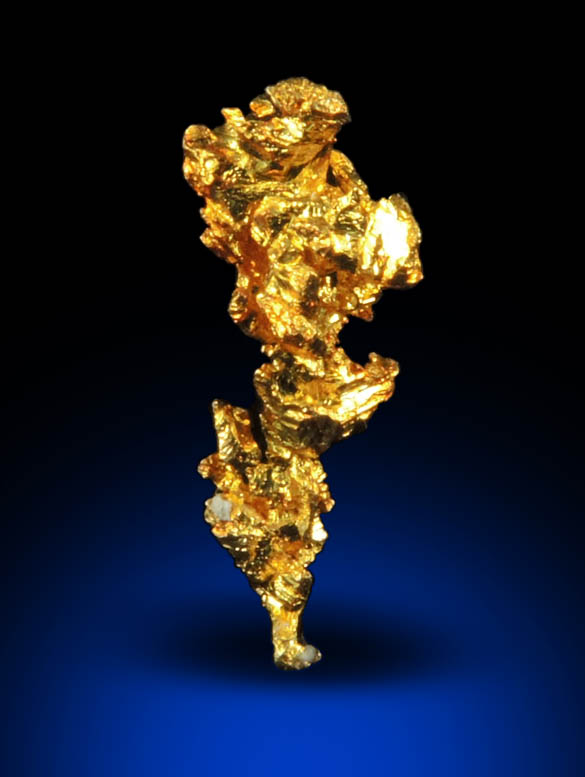 Gold from Diltz Mine, Bear Valley, Whitlock District, Mariposa County, California