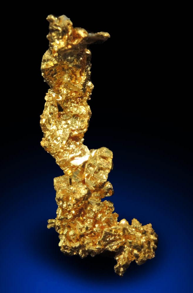 Gold from Eagle's Nest Mine, Michigan Bluff District, Placer County, California