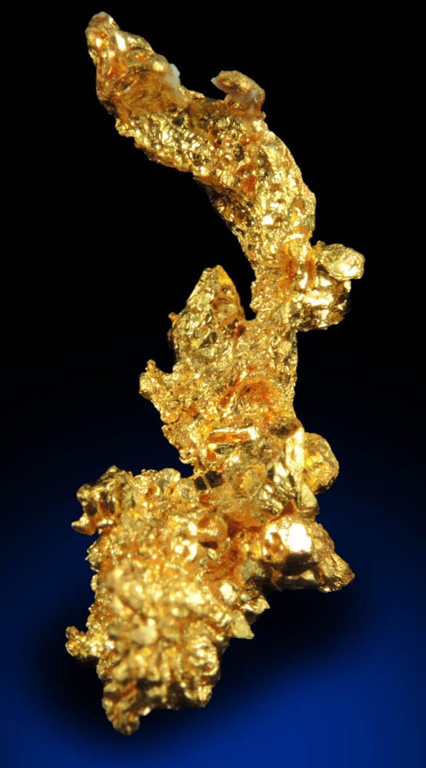 Gold from Eagle's Nest Mine, Michigan Bluff District, Placer County, California