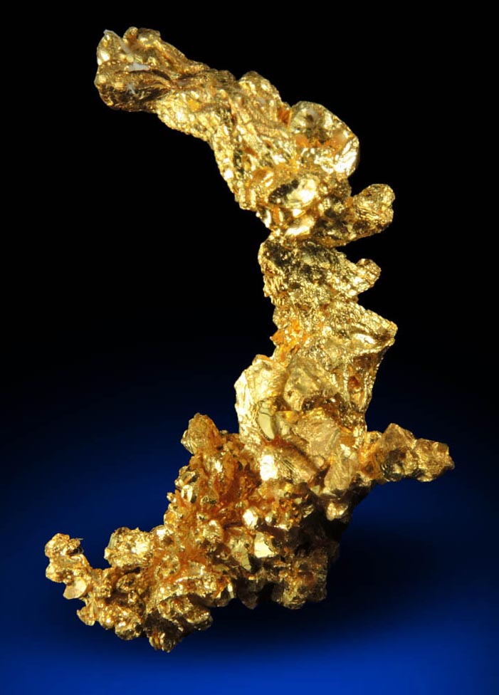 Gold from Eagle's Nest Mine, Michigan Bluff District, Placer County, California