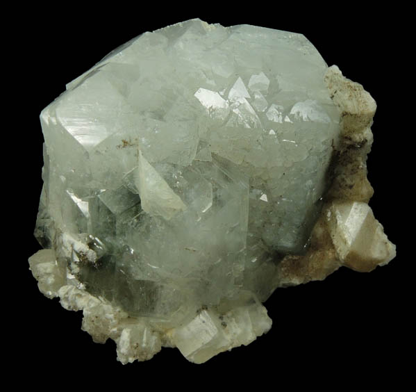 Apophyllite on Datolite from Millington Quarry, Bernards Township, Somerset County, New Jersey