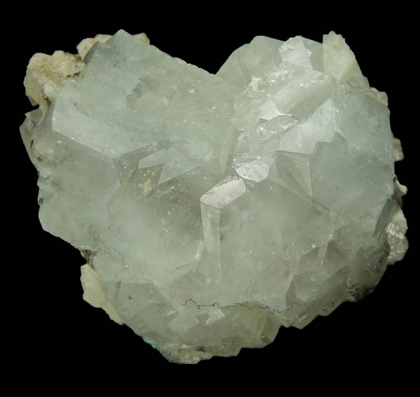 Apophyllite on Datolite from Millington Quarry, Bernards Township, Somerset County, New Jersey