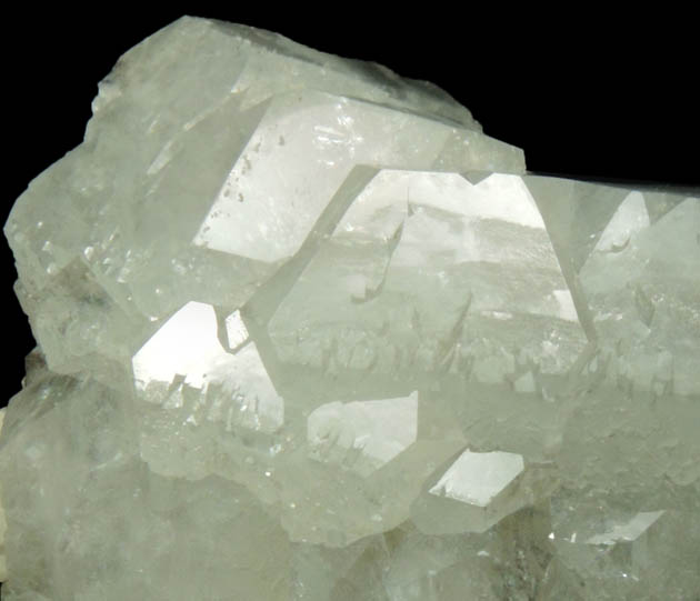 Apophyllite on Datolite from Millington Quarry, Bernards Township, Somerset County, New Jersey