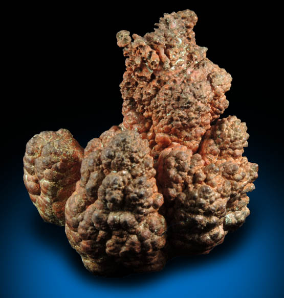 Copper (floater formation of native copper) from Bisbee, Cochise County, Arizona