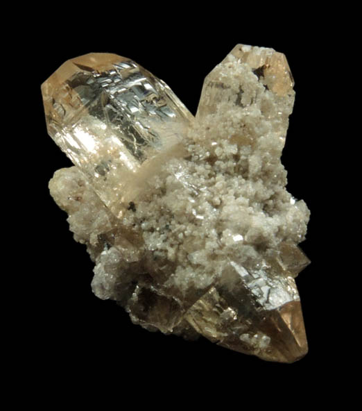 Topaz with rhyolite inclusions from Thomas Range, Juab County, Utah