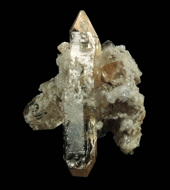 Topaz with rhyolite inclusions from Thomas Range, Juab County, Utah