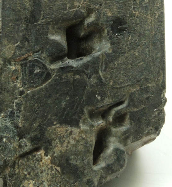 Augite var. Jeffersonite from Sterling Mine, Ogdensburg, Sterling Hill, Sussex County, New Jersey