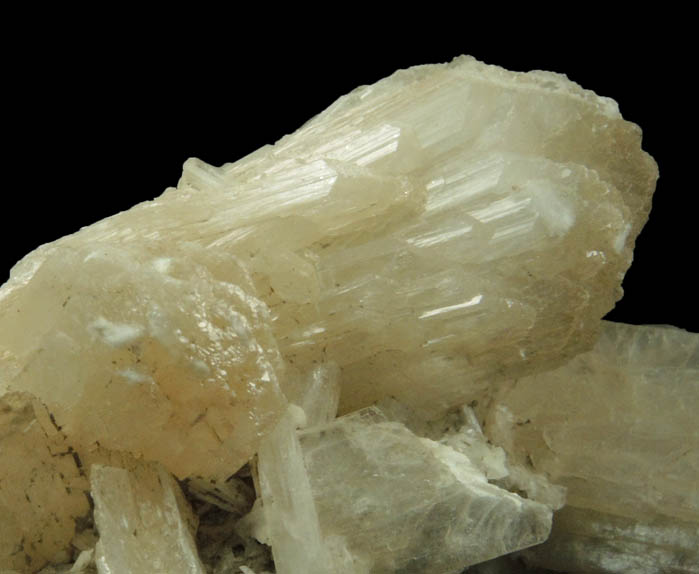 Stilbite with Laumontite from Upper New Street Quarry, Paterson, Passaic County, New Jersey