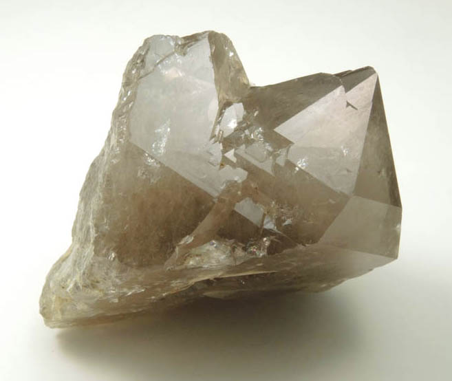 Quartz var. Smoky Quartz from North Moat Mountain, Bartlett, Carroll County, New Hampshire