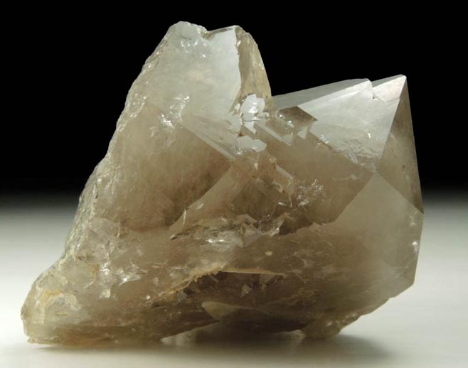 Quartz var. Smoky Quartz from North Moat Mountain, Bartlett, Carroll County, New Hampshire