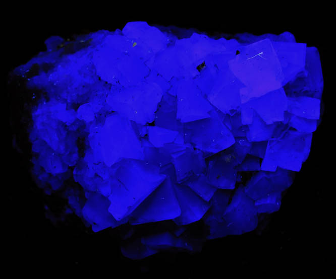Fluorite with minor Galena from Blanchard Mine, Hansonburg District, 8.5 km south of Bingham, Socorro County, New Mexico