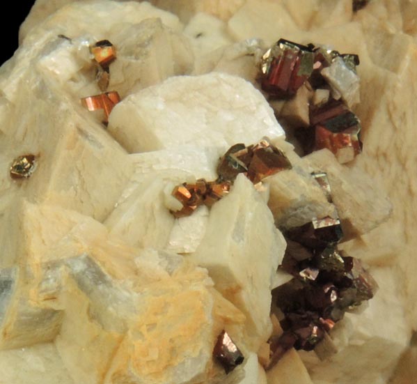 Pyrite on Dolomite from Eagle Mine, Gilman District, Eagle County, Colorado