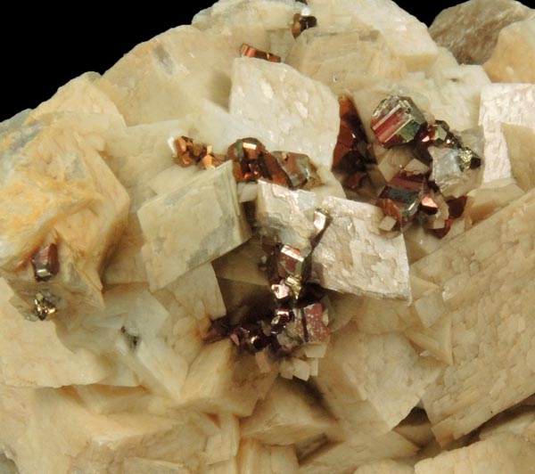 Pyrite on Dolomite from Eagle Mine, Gilman District, Eagle County, Colorado