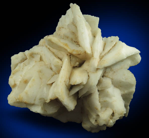 Gypsum pseudomorphs after Glauberite from Camp Verde Mine, Yavapai County, Arizona