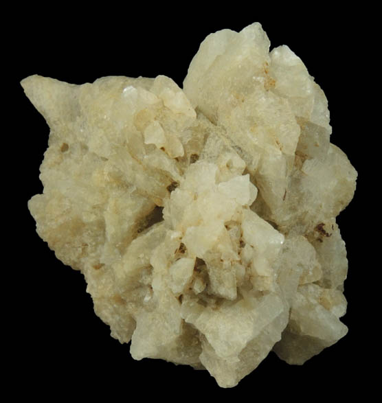 Gypsum pseudomorphs after Glauberite from Camp Verde Mine, Yavapai County, Arizona