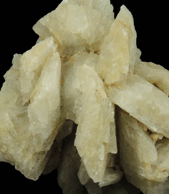 Gypsum pseudomorphs after Glauberite from Camp Verde Mine, Yavapai County, Arizona