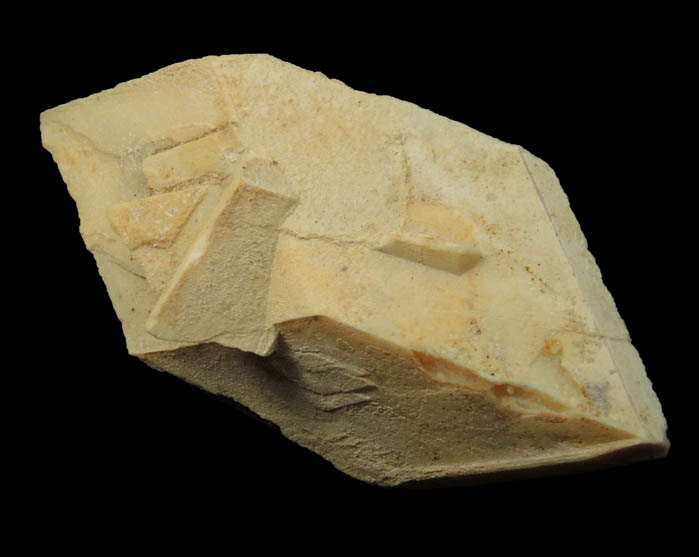 Calcite pseudomorphs after Glauberite from Camp Verde Mine, Yavapai County, Arizona