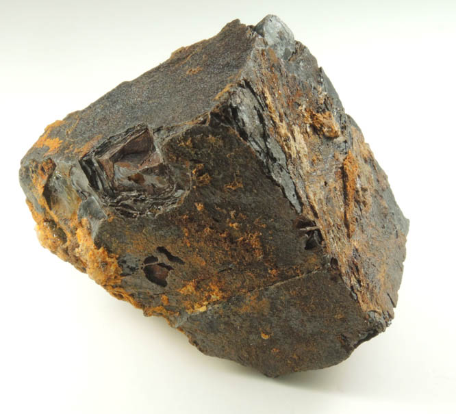 Limonite pseudomorph after Pyrite from Wanemaker's Basin, Mount Antero, Chaffee County, Colorado