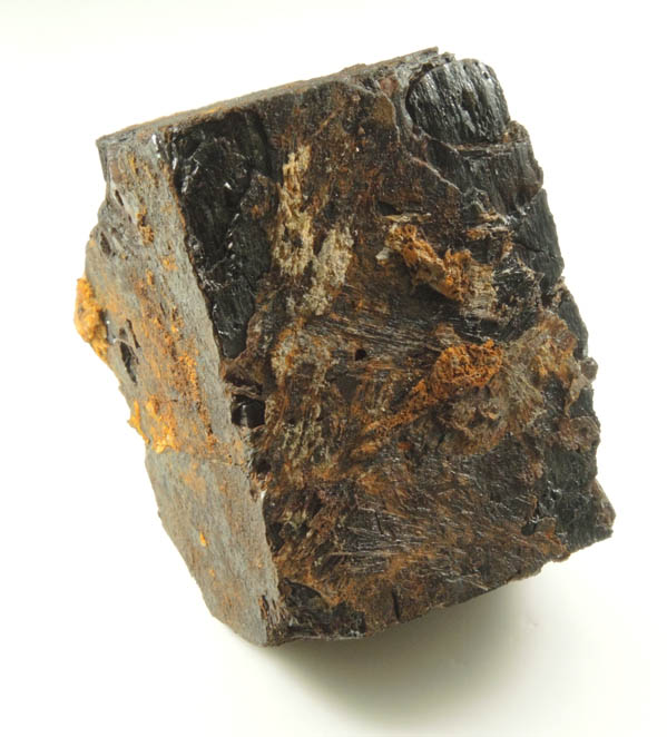 Limonite pseudomorph after Pyrite from Wanemaker's Basin, Mount Antero, Chaffee County, Colorado