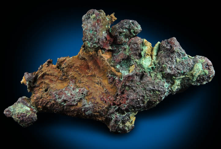 Copper (naturally crystallized native copper) from Corocoro District, Pacajes Province, Bolivia