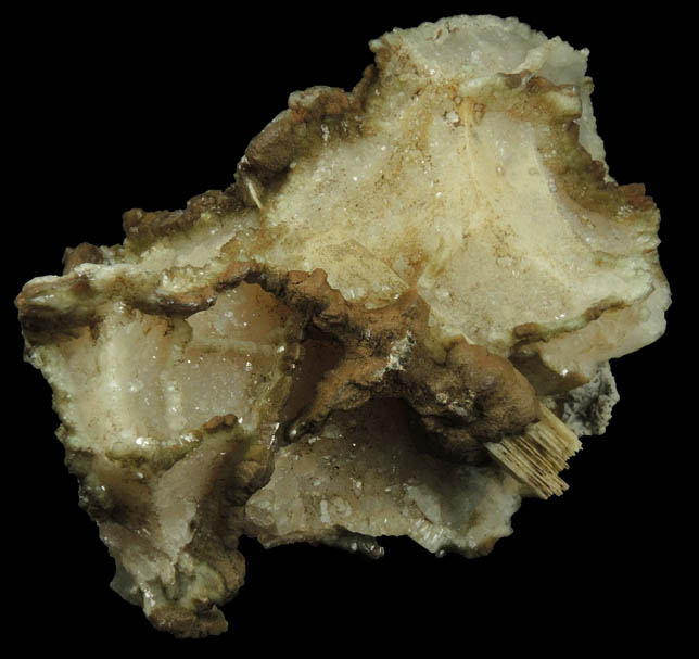 Apophyllite with Chlorite inclusions from Millington Quarry, Bernards Township, Somerset County, New Jersey