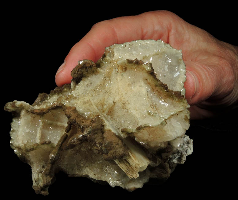 Apophyllite with Chlorite inclusions from Millington Quarry, Bernards Township, Somerset County, New Jersey