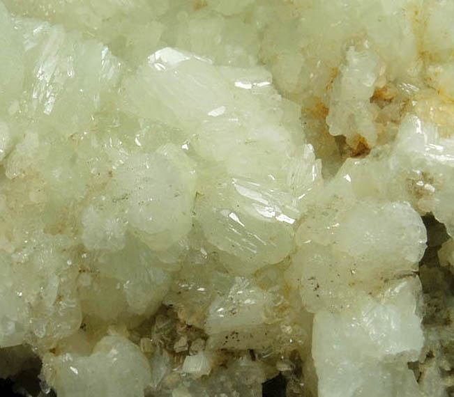 Datolite with Calcite and Apophyllite from Millington Quarry, State Pit, Bernards Township, Somerset County, New Jersey