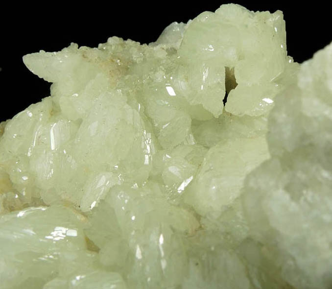 Datolite with Calcite and Apophyllite from Millington Quarry, State Pit, Bernards Township, Somerset County, New Jersey