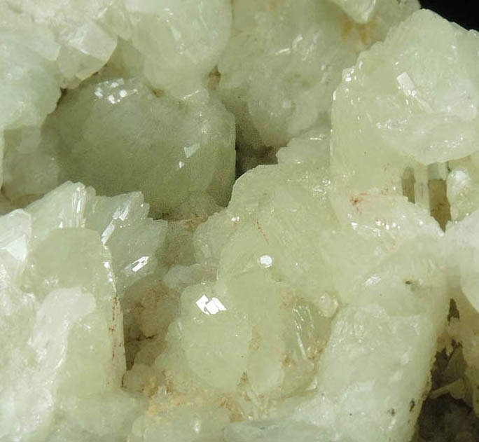 Datolite with Calcite and Apophyllite from Millington Quarry, State Pit, Bernards Township, Somerset County, New Jersey