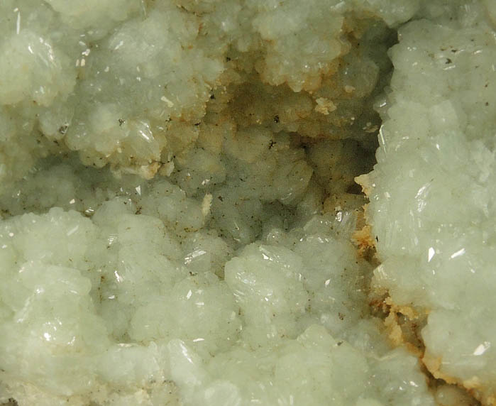 Datolite, Calcite, Pyrite with pseudomorphs after Anhydrite from Millington Quarry, Bernards Township, Somerset County, New Jersey