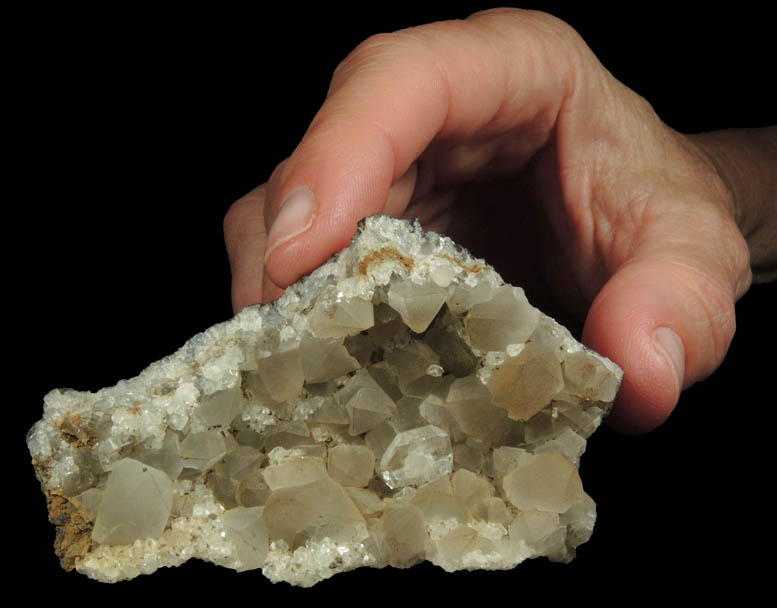 Apophyllite on Smoky Quartz from Millington Quarry, Bernards Township, Somerset County, New Jersey