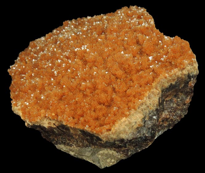 Calcite on Calcite from Oskaloosa area coal mines, Mahaska County, Iowa