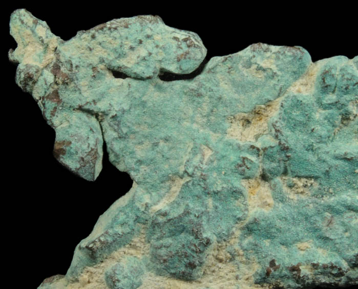 Copper (naturally crystallized native copper) from Corocoro District, Pacajes Province, Bolivia