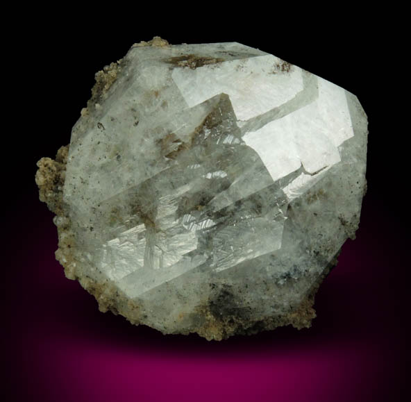 Analcime with Calcite from Millington Quarry, Bernards Township, Somerset County, New Jersey
