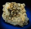 Pyrite and Calcite on Smoky Quartz from Millington Quarry, Bernards Township, Somerset County, New Jersey