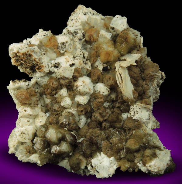 Goethite on pseudomorphs after Quartz from Millington Quarry, Bernards Township, Somerset County, New Jersey