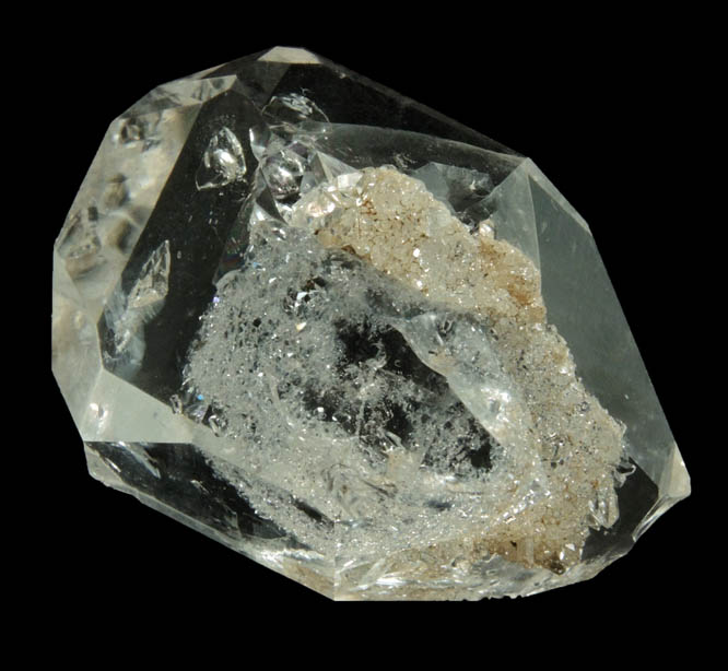 Quartz var. Herkimer Diamonds from Hickory Hill Diamond Diggings, Fonda, Montgomery County, New York