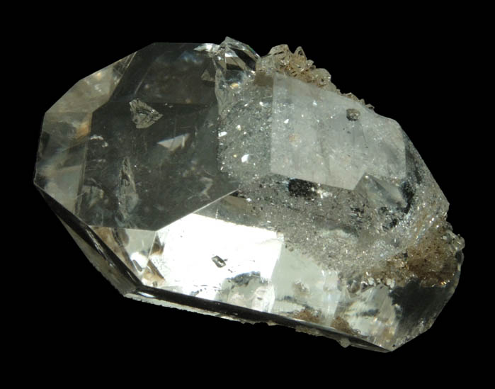 Quartz var. Herkimer Diamonds from Hickory Hill Diamond Diggings, Fonda, Montgomery County, New York