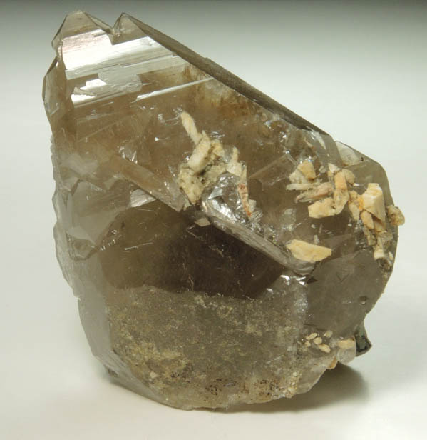 Quartz var. Smoky Quartz from North Moat Mountain, Bartlett, Carroll County, New Hampshire