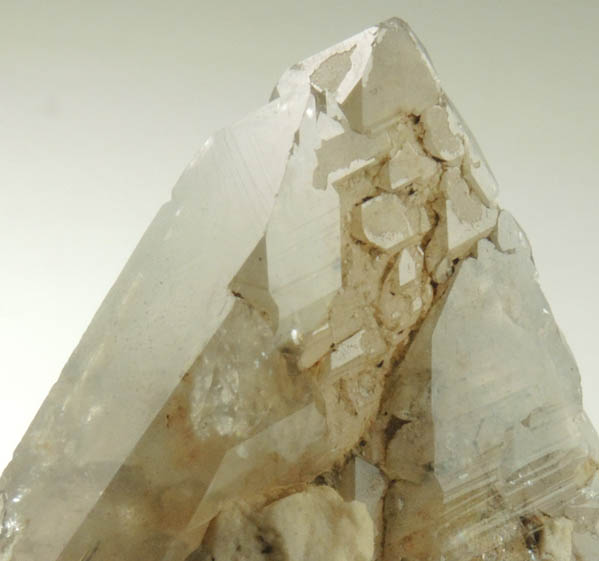 Quartz var. Smoky Quartz from North Moat Mountain, Bartlett, Carroll County, New Hampshire