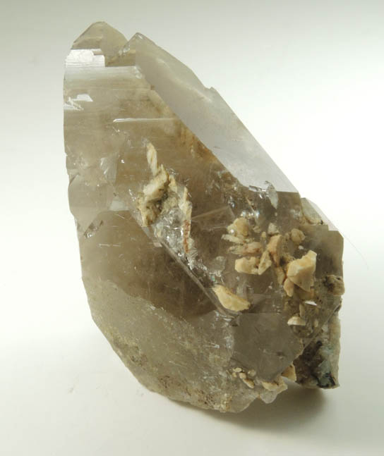 Quartz var. Smoky Quartz from North Moat Mountain, Bartlett, Carroll County, New Hampshire