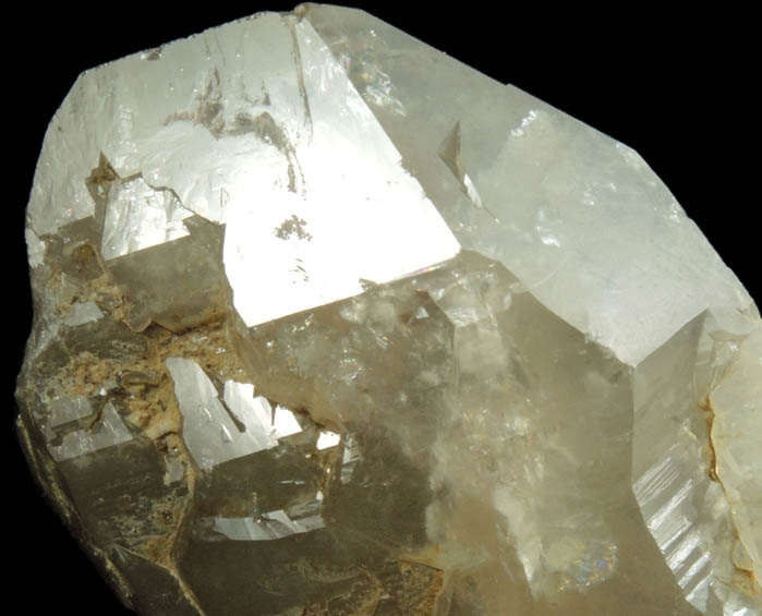 Quartz var. Smoky Quartz from North Moat Mountain, Bartlett, Carroll County, New Hampshire