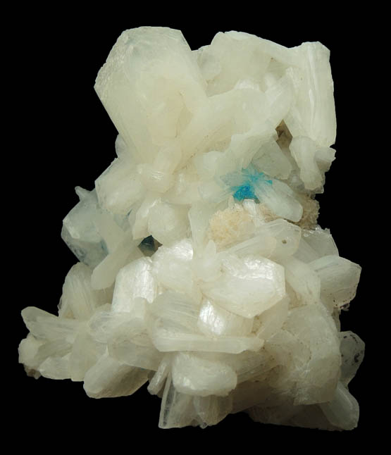 Stilbite with Cavansite from Wagholi Quarry, Maharashtra, India