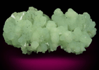 Prehnite pseudomorphs after Anhydrite with Laumontite from Upper New Street Quarry, Paterson, Passaic County, New Jersey