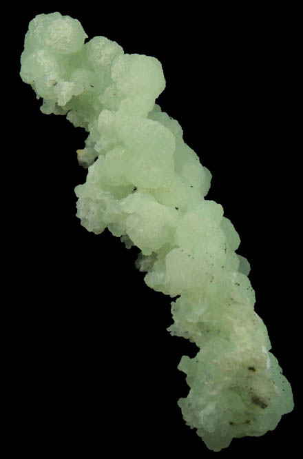 Prehnite pseudomorphs after Anhydrite with Laumontite from Upper New Street Quarry, Paterson, Passaic County, New Jersey