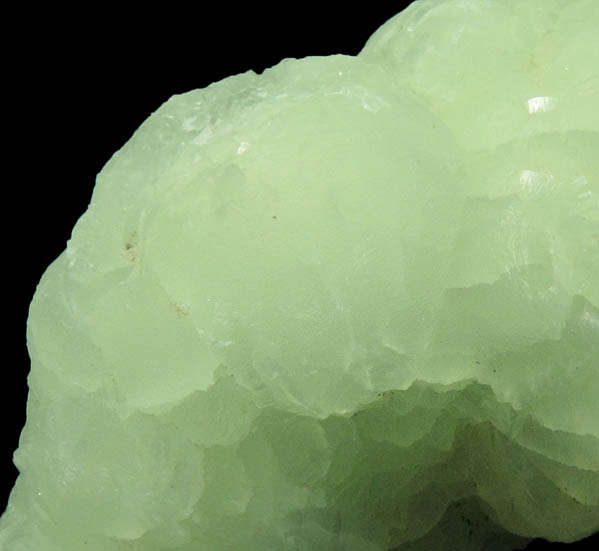 Prehnite from Millington Quarry, Bernards Township, Somerset County, New Jersey